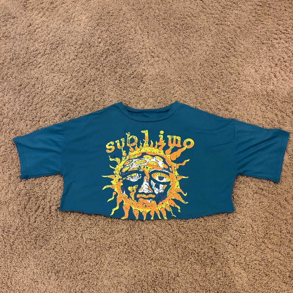 Sublime Cropped Graphic Tee